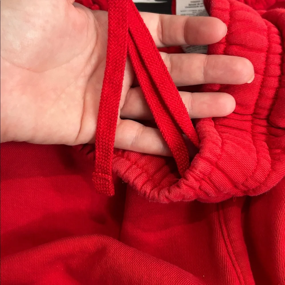 [Nike] Men's Bold Red Sports Shorts - Size Large - Picture 5 of 6